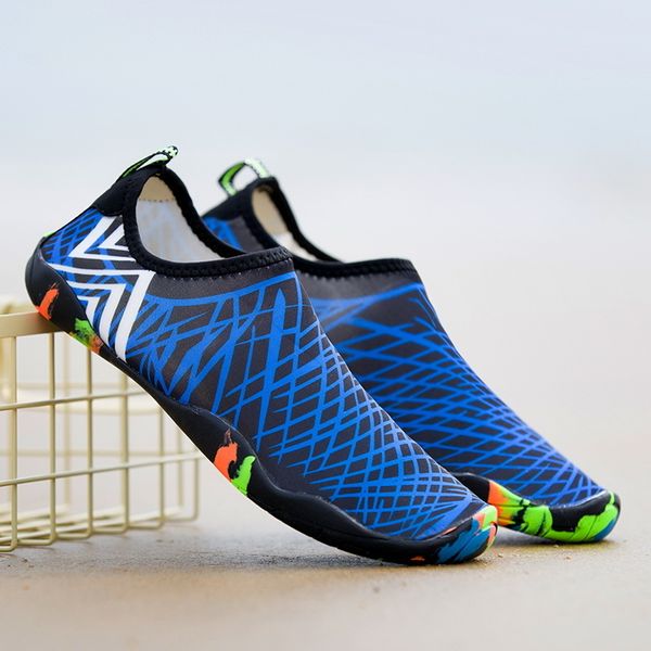

light blue men women beach aqua shoes swimming water flat soft seaside walking upstream sneakers summer marine fishing