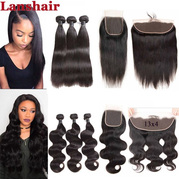 9a Brazilian Human Hair Buy 3 Bundles Get 1 Free Closure Brazilian