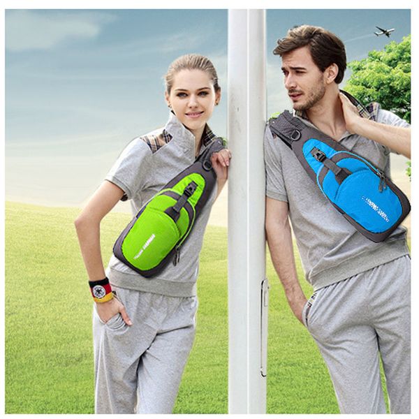 

new arrival waterproof riding chest cross body bag fashion chest pack sling single shoulder back bag