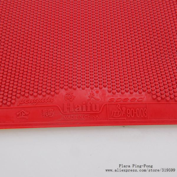 

haifu penguin medium pips-out table tennis (pingpong) rubber with sponge [playa pingpong