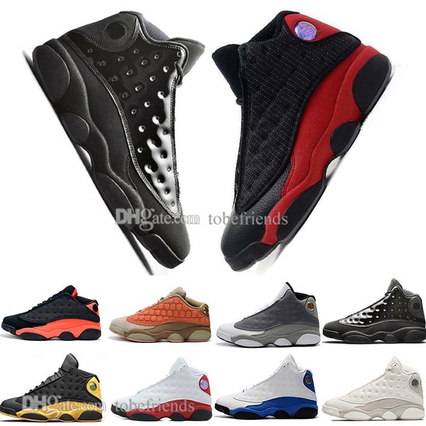 

in stock 13 13s cap and gown terracotta blush mens basketball shoes chicago black infrared flints bred men sports sneakers designer trainers