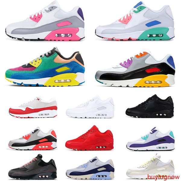 

90s 90 running shoes for man viotech be true infrared university red grape international white black women sports sneaker trainer 36-45