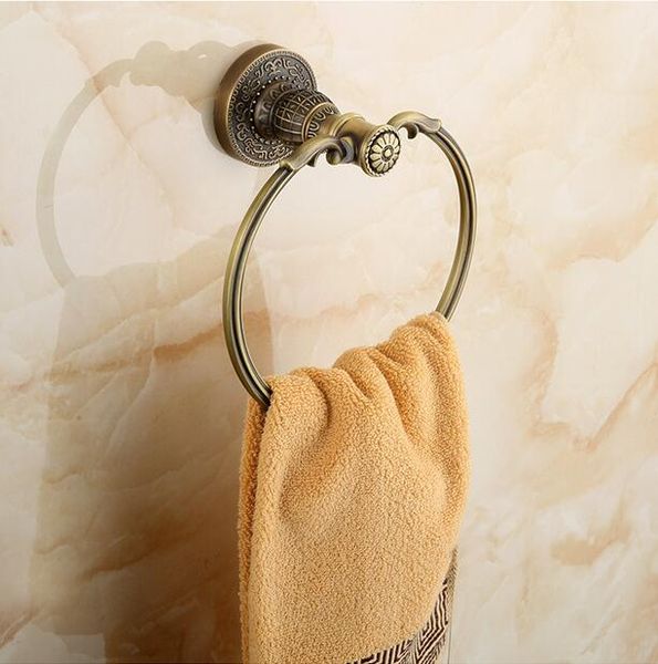 

solid brass all copper antique finished bathroom towel ring bathroom accessories towel ring,towel holder,towel bar