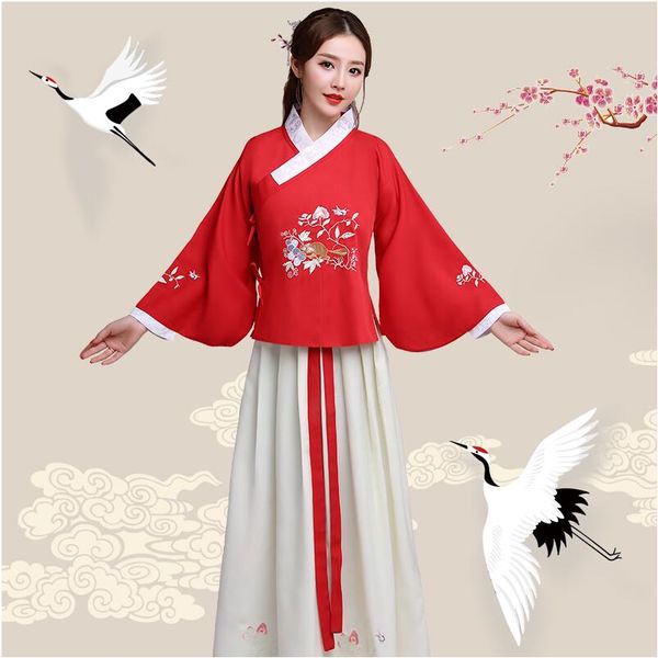 Novo Filme de Televisão Roupas de Desempenho Para As Mulheres Antiga Hanfu Cosplay Senhora Fada Tang vestido Vestido de Princesa traje Fantasia para cantores