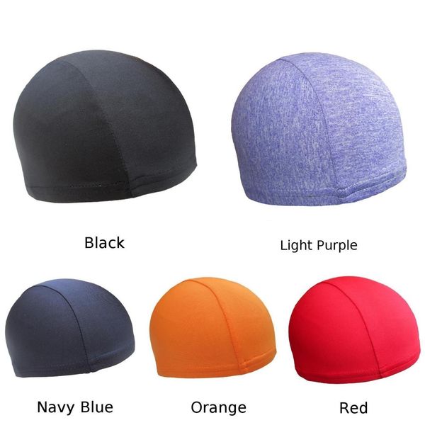 

sport cycling cap headgear polyester spandex quick drying supplies skull, Black