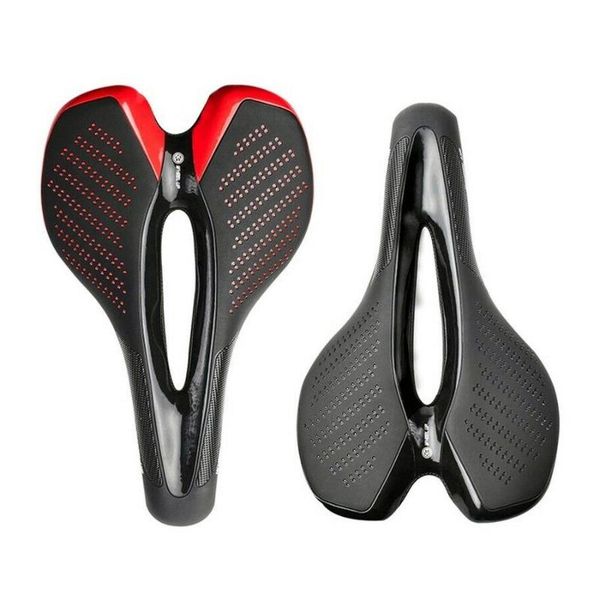 

1pc mountain road bike cycling seat saddle hollow comfortable non-slip bicycle seat pad cushion 2 colors absorbing