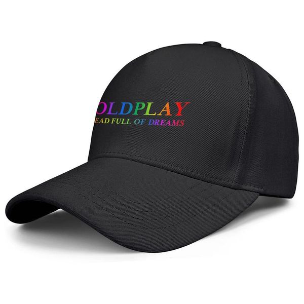 

fashion color a head full of dreams baseball cap golf classic trucke hats coldplay ablum, Blue;gray