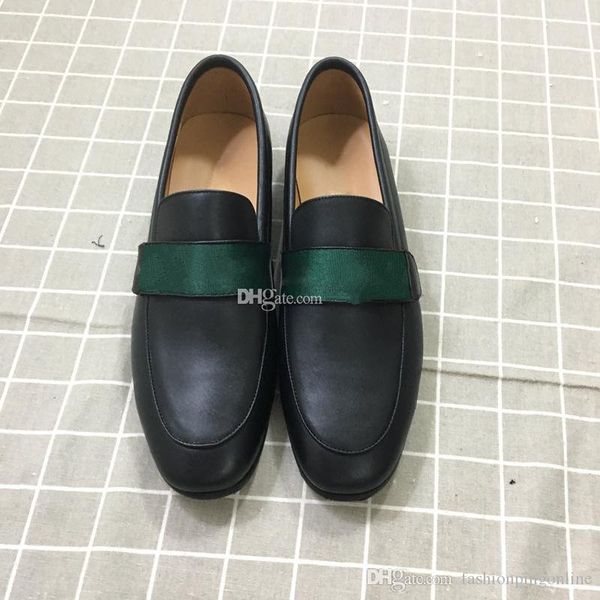 

f1025 новый стиль мужские мокасины из натуральной кожи вскользь flats мужчины мокасины обувь дышащий деловое платье обувь 39-45 размера, Black