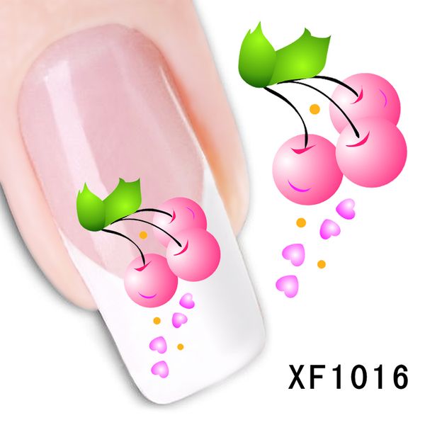 

3 sheet 15 types 3d nail water stickers designs nail art stickers decals makeup water tattoos manicure tool xf1016-1030, Black