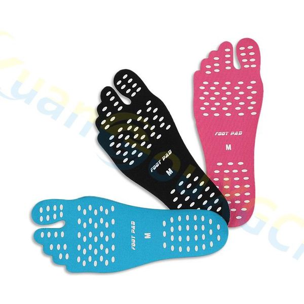 

sport flip flop protective insoles gear foot protector beach foot patch pads insoles lady anti-skid shoes mats silicone