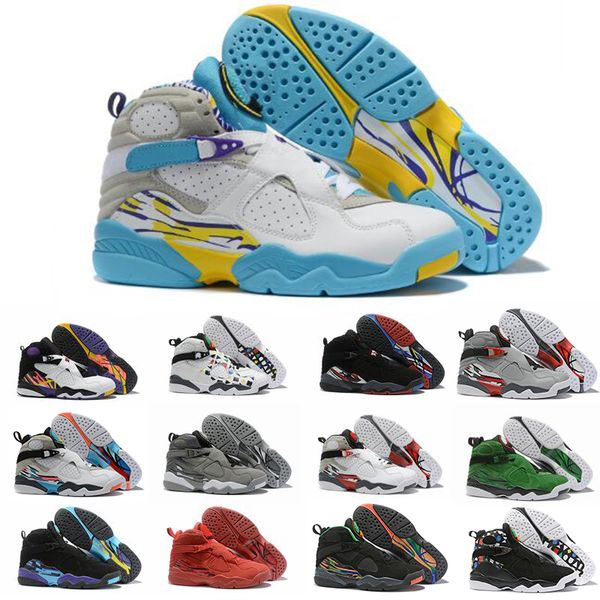 

sale reflective bugs bunny 8 8s men basketball shoes valentines day aqua south beach chrome 3peat playoff mens trainer brand sneaker