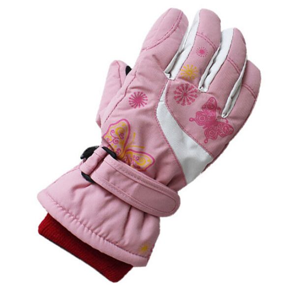 

children's ski gloves winter 4-10 years old outdoor warm waterproof non-slip cartoon gloves wholesale