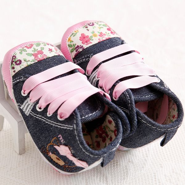 

toddler soft sole hook loop prewalker sneakers baby boy girl crib shoes newborn to 18 months