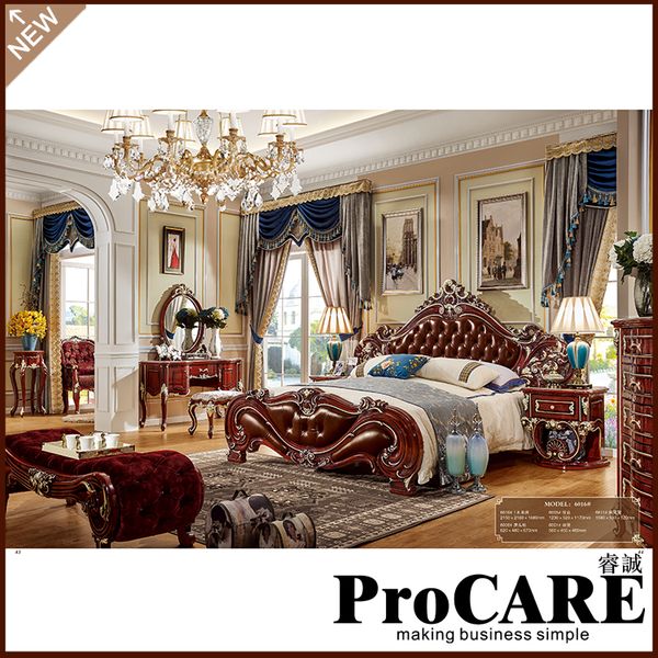 2019 American Bedroom Furniture Solid Wood Bedroom Set Crystal King Size Bed From Procarefoshan 2361 81 Dhgate Com