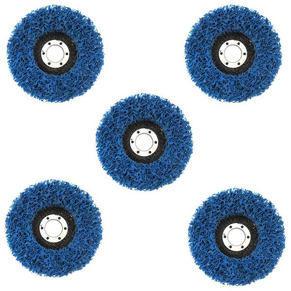 

5pcs 125 x 22mm poly board abrasive belt rust remover remover cleaning wheel