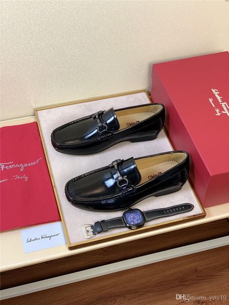 

20mm new man thick bottom dress shoes luxury italian style fashion man formal shoes brands man bring business leather shoes madaoi, Black