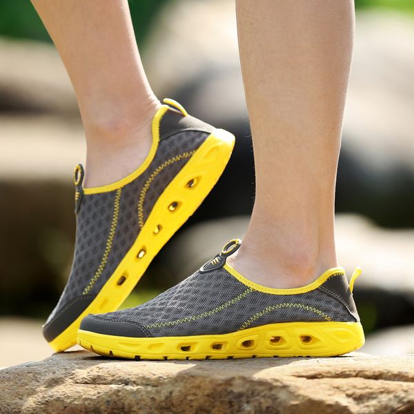 

breathable upstream shoes for men light outdoor wading shoe fast drainage summer water shoes non-slip beach swimming
