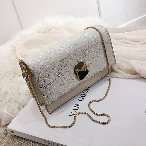 

2020 new fashion crossbody bag female shoulder small handbag flap girl pu leather chains women solid messenger bag lady tote