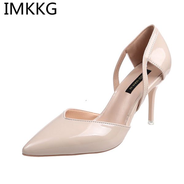 

big size 2019 new fashion high heels women pumps thin heel classic black pink green red beige prom wedding shoes a00031