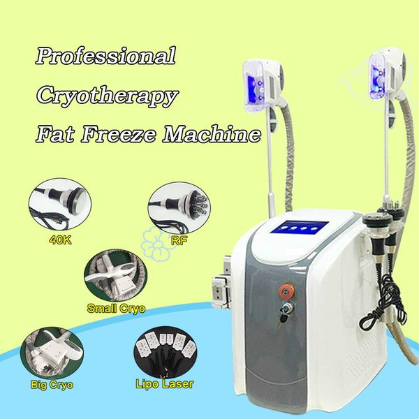 

2019 cryolipolysis тучная замерзая машина шкафут criolipolisis уменьшая машину rf кавитации 2 головки cryo могут работать в тоже время