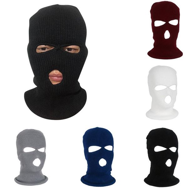 

motorcycle riding hunting outdoor breathable windproof face mask winter sports, cycling, skiing, Black