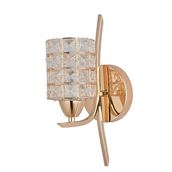 

modern crystal wall lamp sconce e27 bed room stairs aisle chandelier wall light fixture shade for home decor luminaire,gold