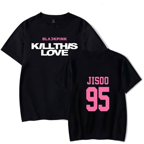 

hoodies blackpink group female killthislove new album periphery trend personality short sleeve t shirt hoodie, Blue;black