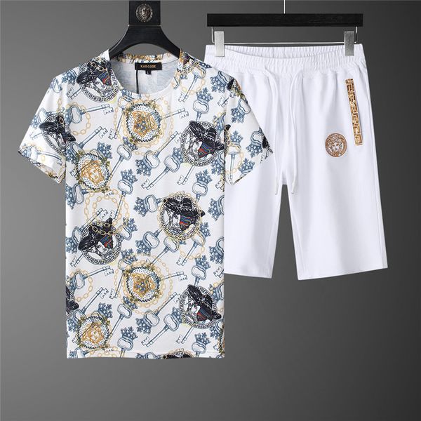 

мужские футболки лето дышащих рубашки medusa patterm печатной твердая футболки мужская мода tops азиатского размер xs-5xl, White;black