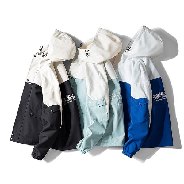 

mens jacket coat autumn jacket coat for men with 3 colors plus size coats asian size s-2xl, Black;brown