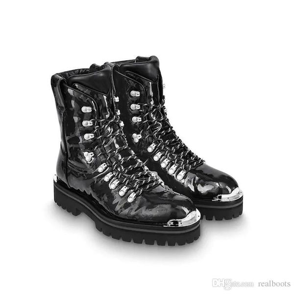 

a4k2j outland ankle boot new fashion men boots 2019 loafers ballerina flats booties espadrilles wedges slides thongs sneakers shoes19, Black