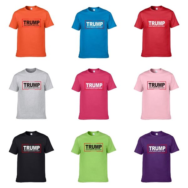 

luxury designer trump t shirts men women hip hop t shirt short sleeves fashion letter printing round neck t short mens designer tees #578, White;black