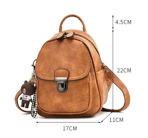 

горячая продажа кожа рюкзак женщины сумка черного pu back pack женщина casual daily bagpack ladies college style