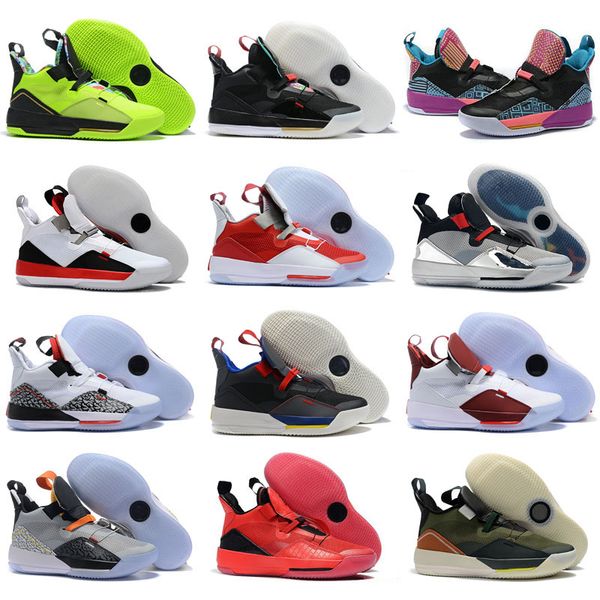 

jumpman xxxiii 33 mens basketball shoes 33s metallic gold black blackout trainers sports sneakers size 40-46