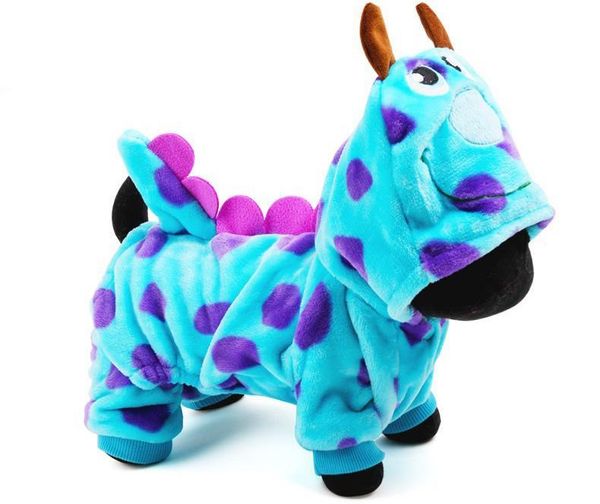 

new pet cat dog clothes in cold winter visual blue dragon dog coats parkas for yorkshire dog outfit