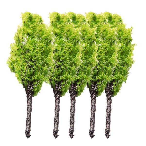 

5pcs model trees train railroad model train scenery architecture trees