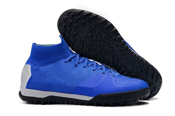 

new 2019 indoor/outdoor blue/black football boots mercurial superfly vi fg/tf/ic soccer shoes mens/women/kids soccer cleats