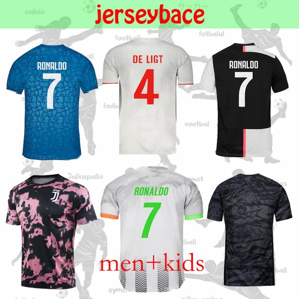 

New 19 20 ronaldo occer jer ey dybala home away 3rd goalkeeper joao cancelo bonucci mandzukic emre can d co ta ram ey kean football hirt, Black;yellow