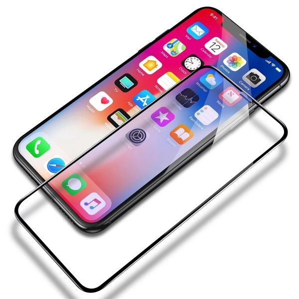 

20шт полное покрытие temepered стекла протектор экрана для iphone 12 мини 11 про макс хз хт 6s 7 8 плюс протекторы защитные пленки жк