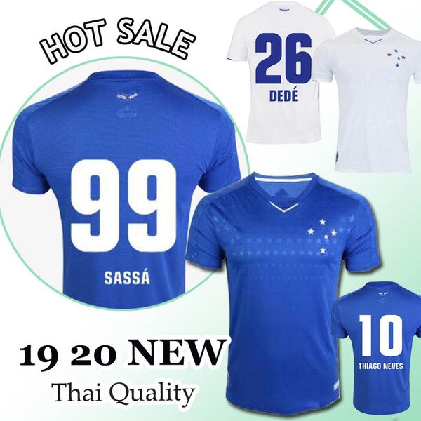 

19 20 brazil Cruzeiro Esporte Clube soccer jersey 26 DEDÉ 30 THIAGO NEVES 23 RODRIGUINHO football shirts DE ARRASCAETA camisa de Cruzeiro