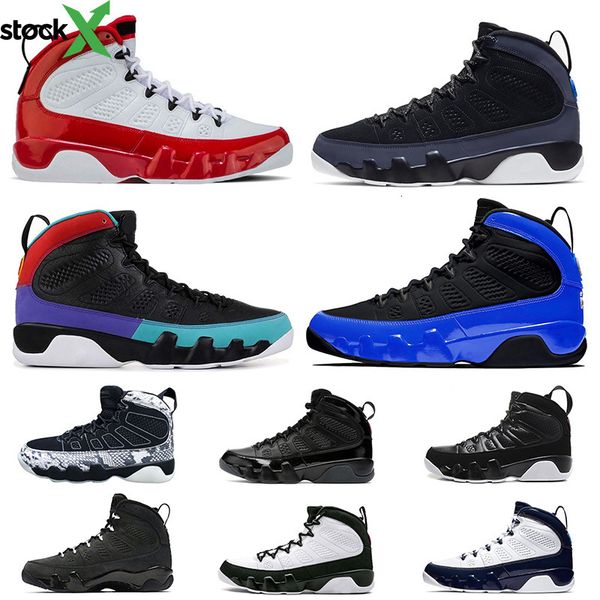 

2020 9s unc mens 3m racer синий jumpman 9 баскетбол чистка ix og space jam релиз дизайнер черный белый размер спортивной обуви 13, Black