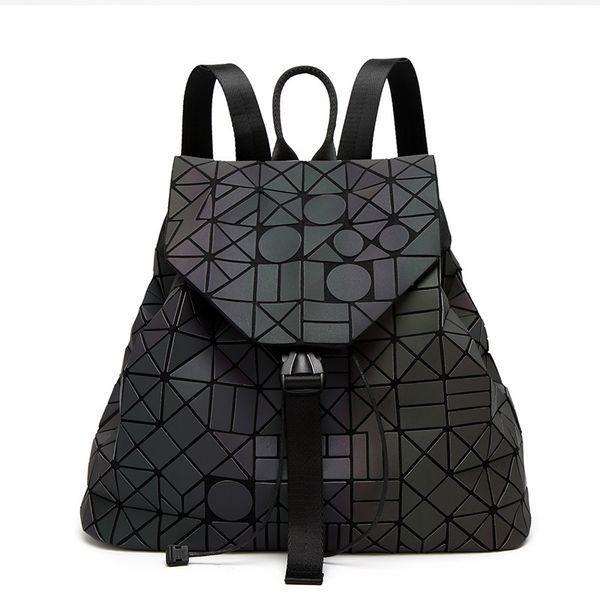 

noctilucent backpack geometry package chord ma'am both shoulders package fold tide package temperament goddess exceed fire luxury bag