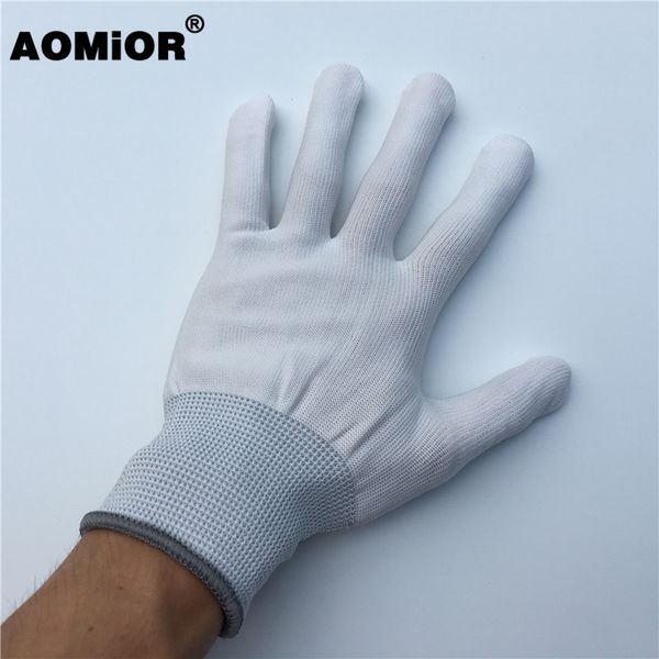 

2 pairs white vinyl wrap film glove for car wrap tools car wrapping