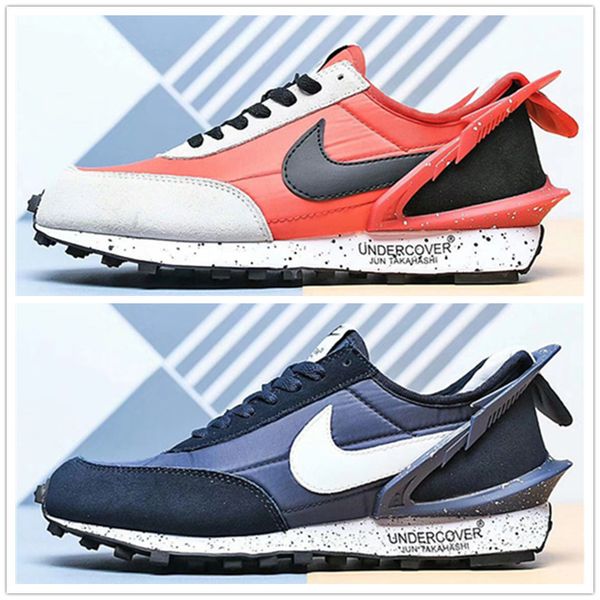 

2019 wholesale sacai x ldv waffle ldwaffle black men women green gusto varsity blue running shoes sports sneakers