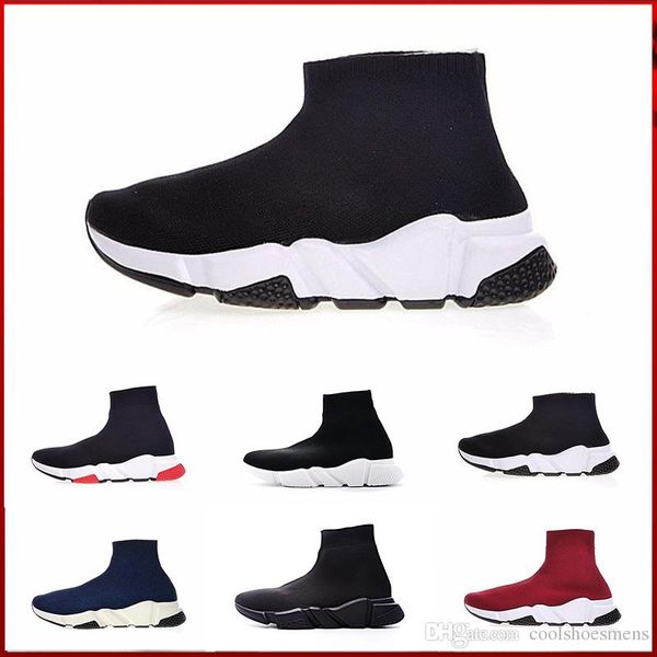 

new fashion sock shoes casual shoe speed trainer sneakers speed trainer sock race runners black shoes men and women shoe