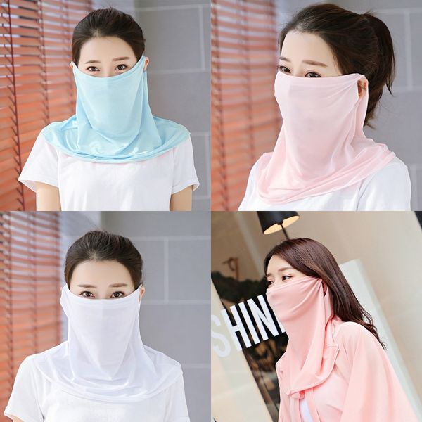 

6py8t 3d cycling uv neck scarfs motorcycle face masks windproof headscarf headband skull face shield ciclismo bandana scarf, Black