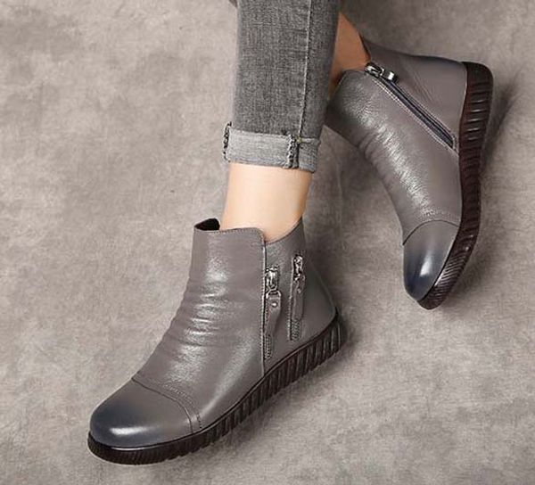 

quality boots casual shoe ankle boots shoes huaraches flip flops loafers scuffs for woman roman boots shoe10 p69, Black