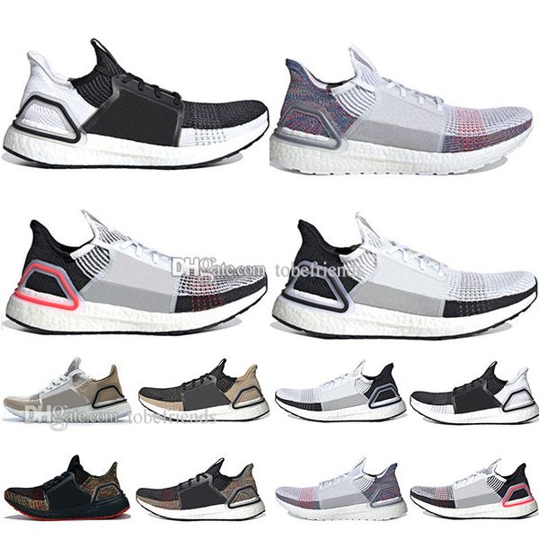 

new 2019 new ultra boost 19 laser red refract oreo mens running shoes for men women ultraboost ub 5.0 sports sneakers designer size 5-11