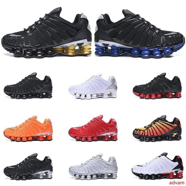 

news running shoes for mens 3m reflective tl sunrise university red clay orange lime blast triple black athletic sports sneakers size 40-46