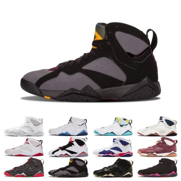

designer new mens 7 basketball shoes 7s fadeaway pure money history of flight men sneaker tinker alternate olympic sports size 41-47