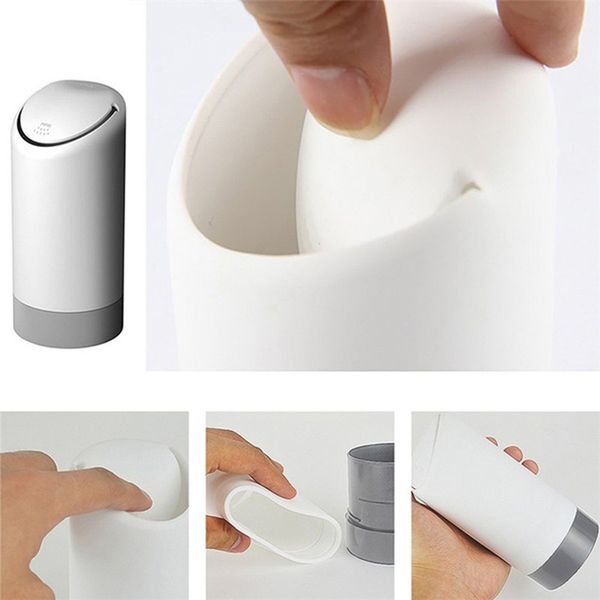 

мини-авто garbage может силикон автомобиля контейнер для мусора trash can dust case holder мусорное ведро с крышкой универсальный